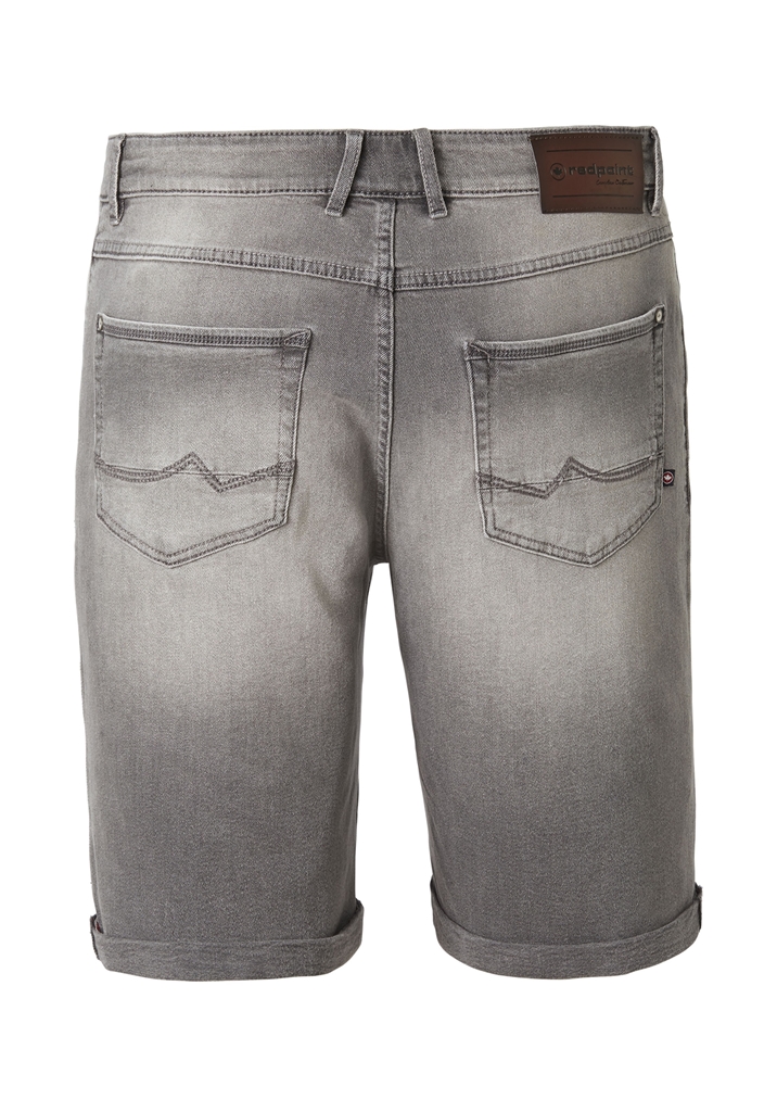 Bermudy jeans šedé