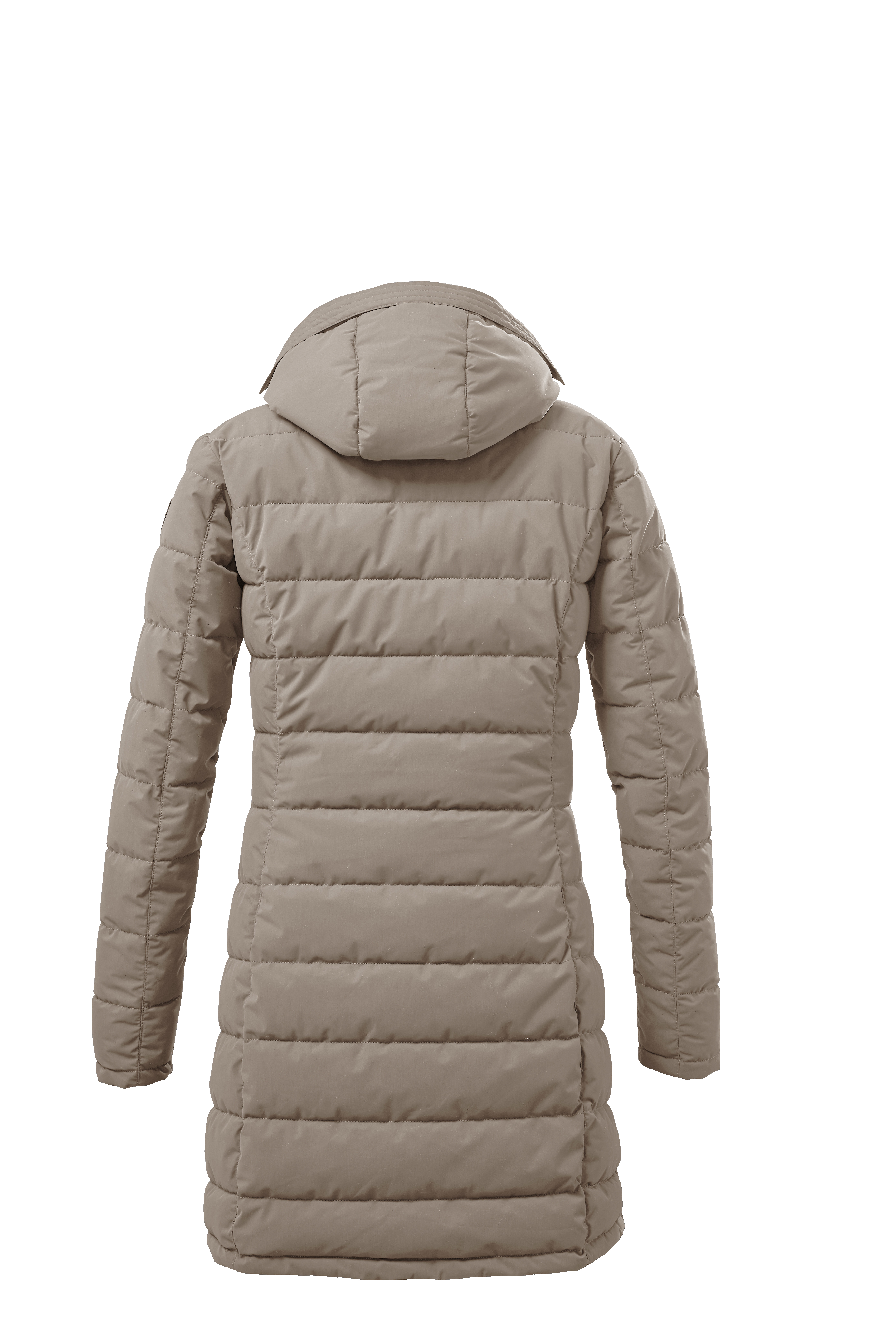 Killtec - dámský prošívaný kabátek v barvě bílé kávy