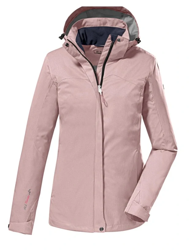 Killtec přechodová bunda mallow rose