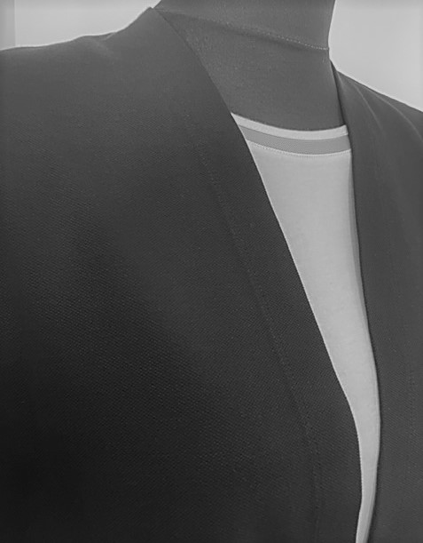 Via appia černý cardigan