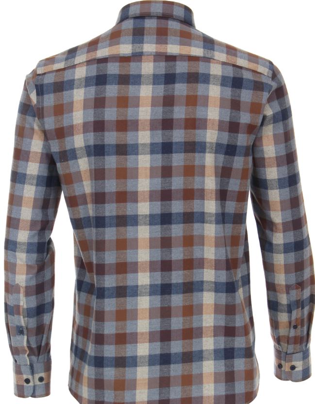 Casamoda kostkovaná flanelová košile