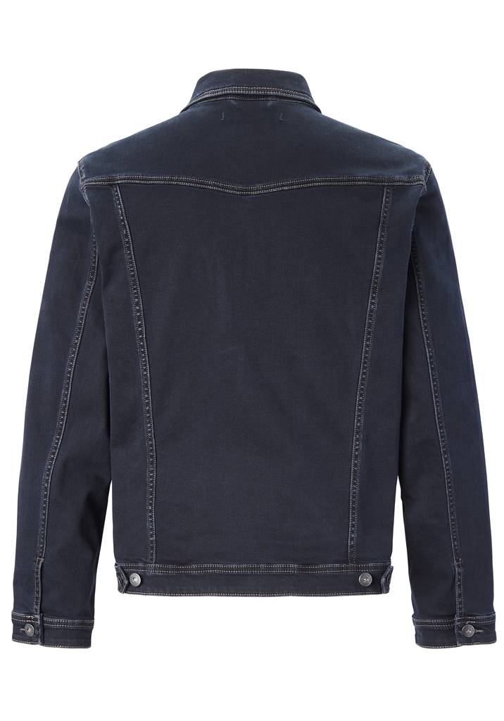 Pánská jeans bunda tmavá