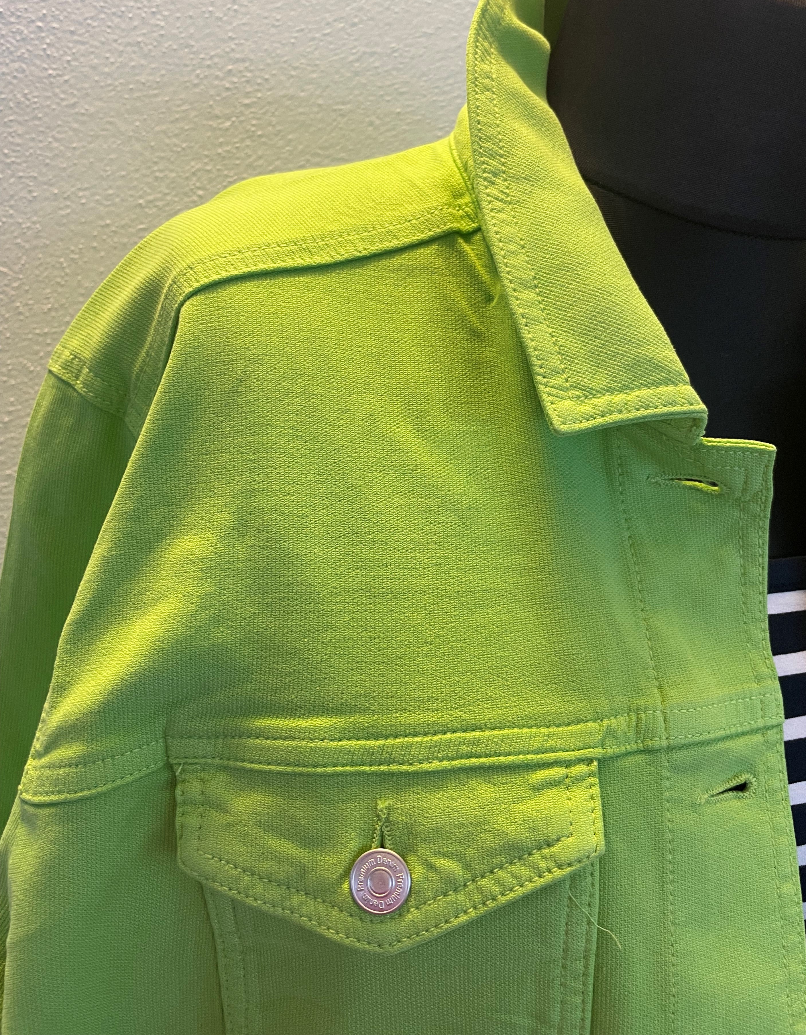 Via appia hráškově zelená bundička