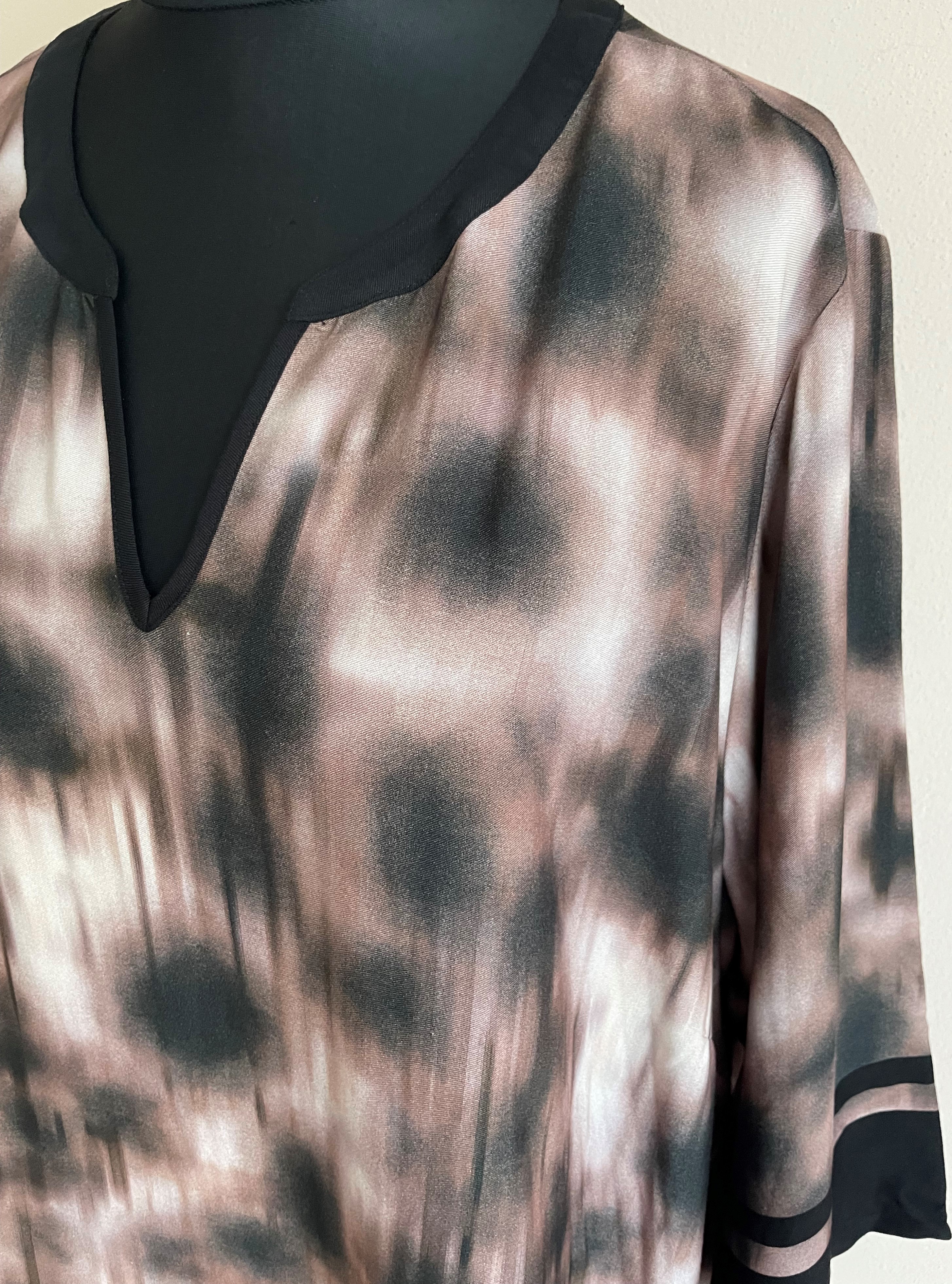 Via appia černo-hnědá halenka