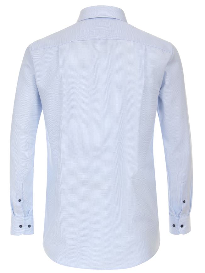 Casamoda modrá košile s jemným proužkem