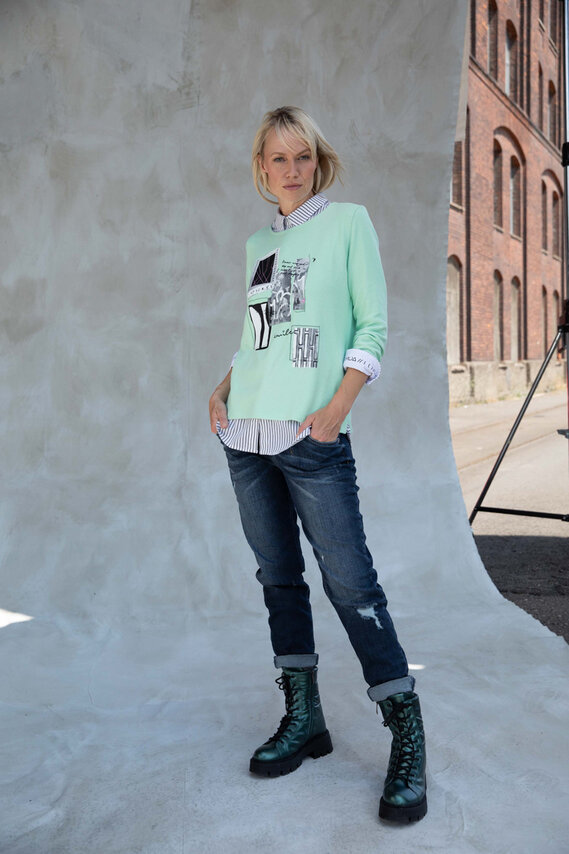 Kenny S tenký svetřík s potiskem