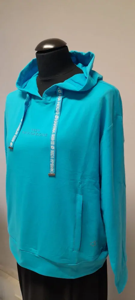 Navigazione tyrkysová mikina