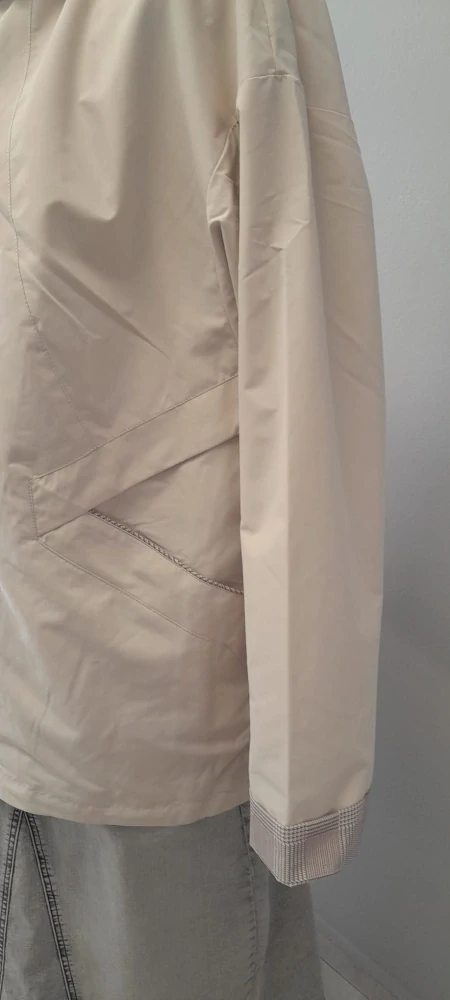 Dámská přechodová bunda smetanová