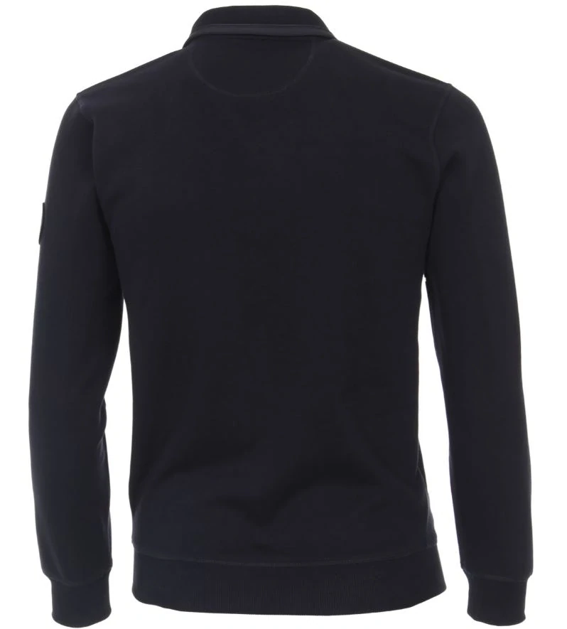 Casamoda tmavě modrá propínací mikina