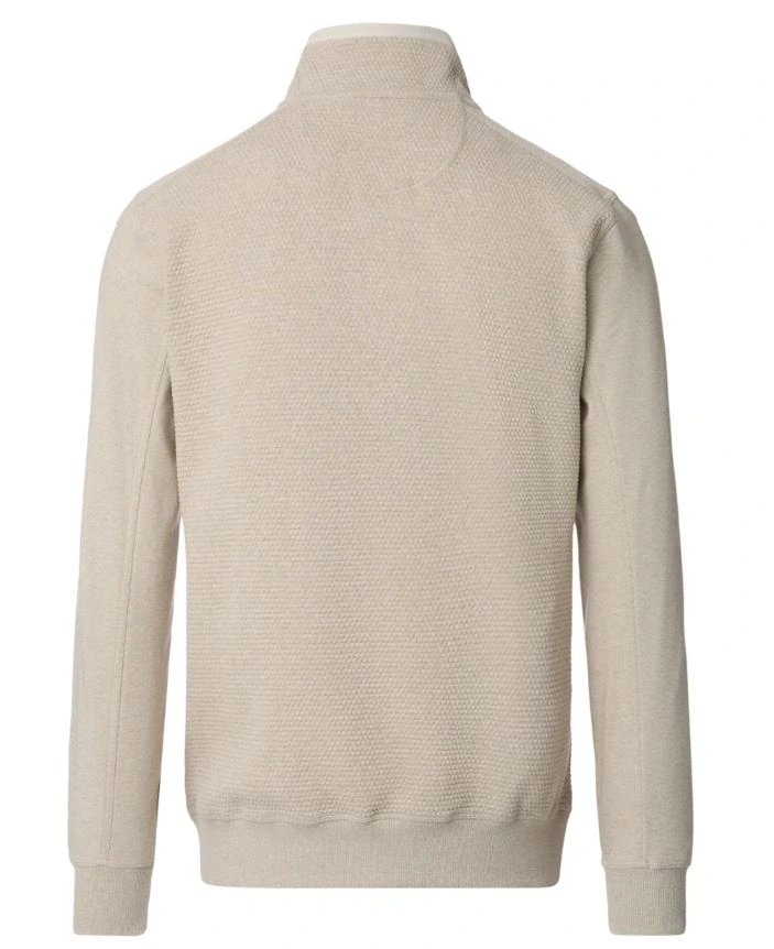 Casamoda pánská mikina bílá káva