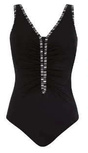 Sunmarin dámské plavky vcelku černé