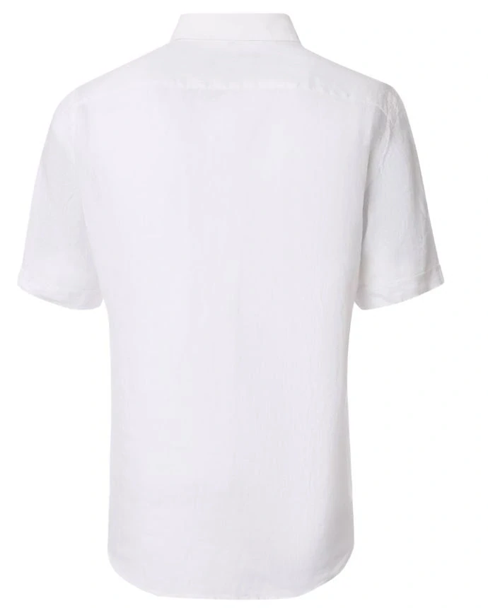 Casamoda lněná košile Casual short bílá