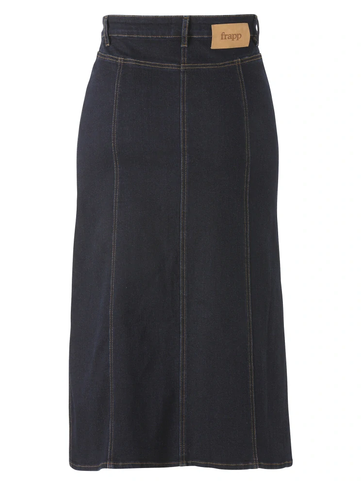 Via appia dlouhá jeans sukně