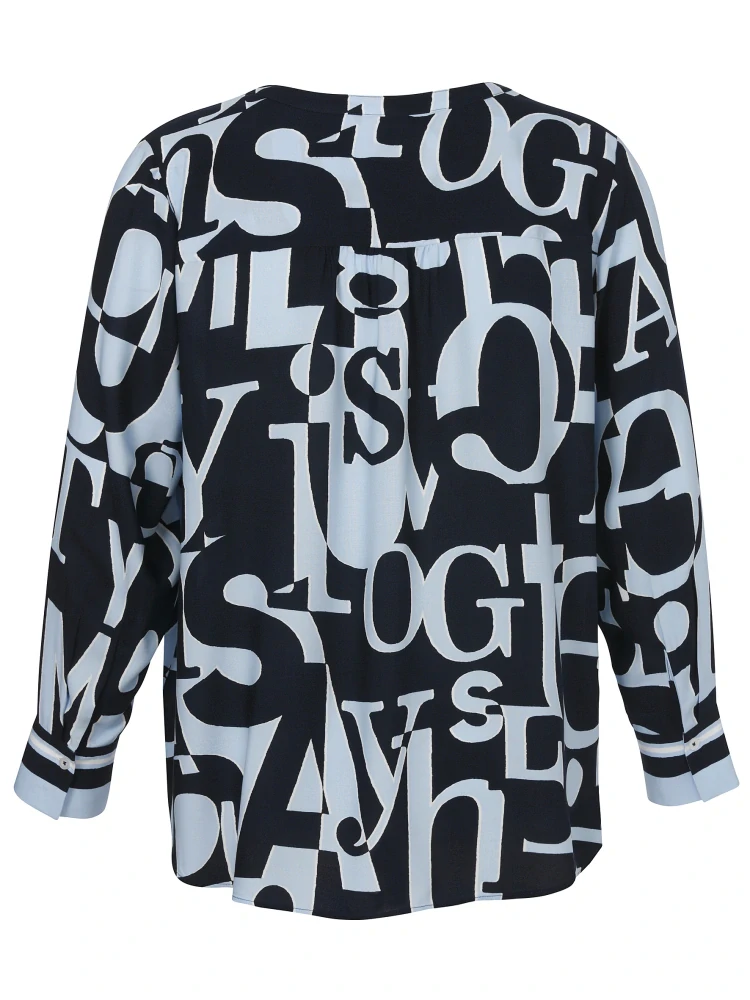 Via appia modro-bílá halenka