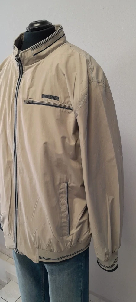 Pánská podzimní bunda světlá