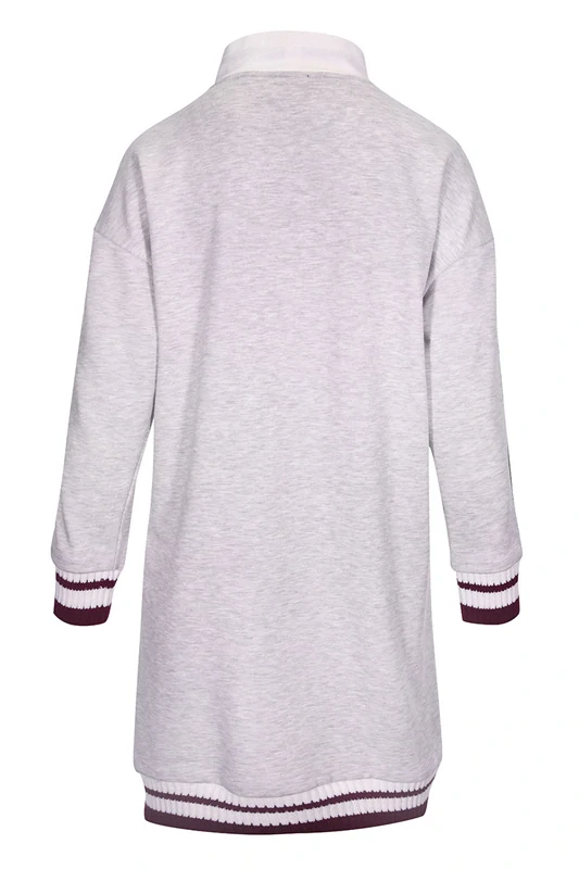 Kenny S šedo-bílé podzimní šaty