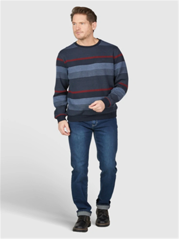 Navigazione pánský pruhovaný pulover