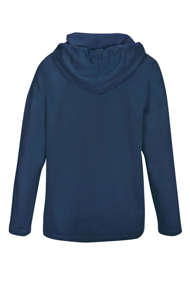 Kenny S tmavě modrá mikina s kapucí