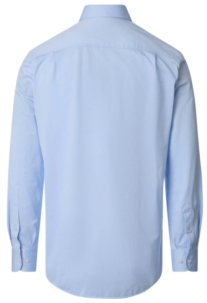 Casamoda pánská košile se vzorkem světle modrá