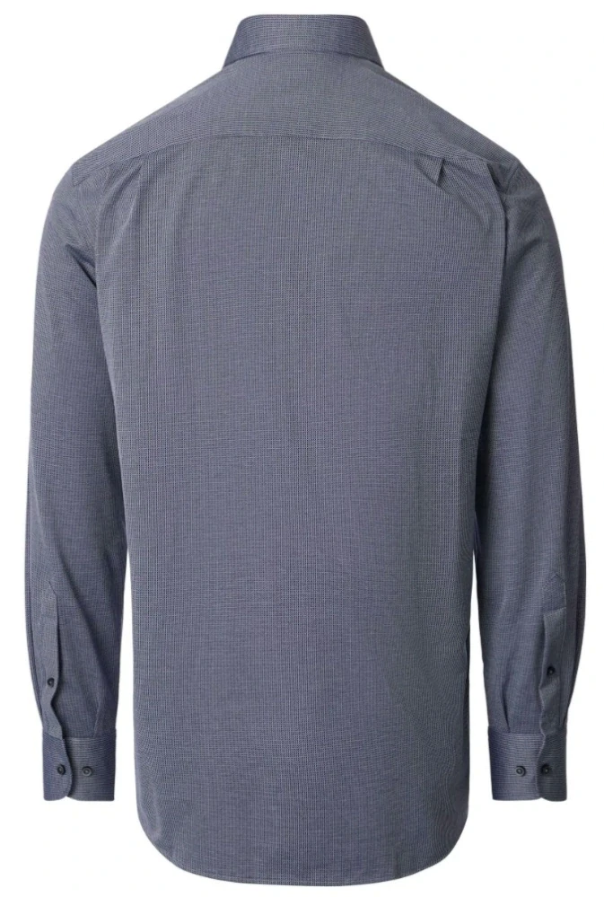 Casamoda pánská košile se vzorkem tmavě modrá