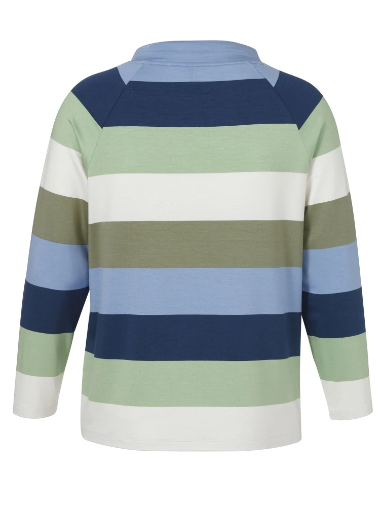 Via appia due pruhovaná mikina