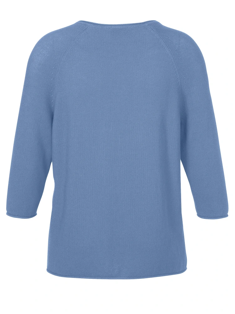 Via appia due světle modrý pulover