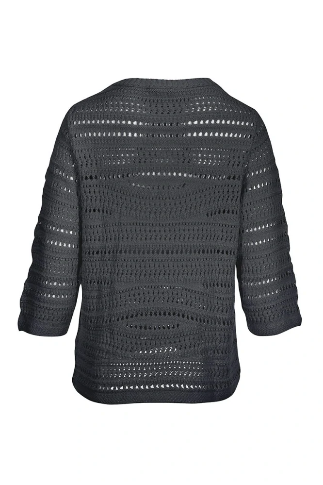 Kenny S titanový děrovaný svetřík