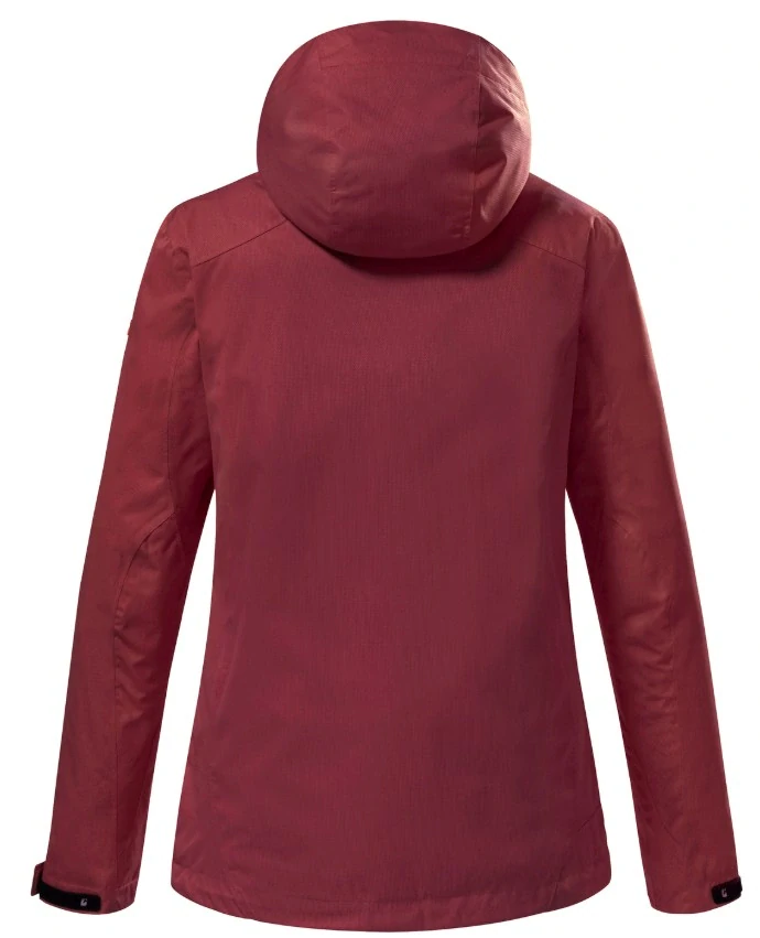 Killtec přechodová bunda wine red