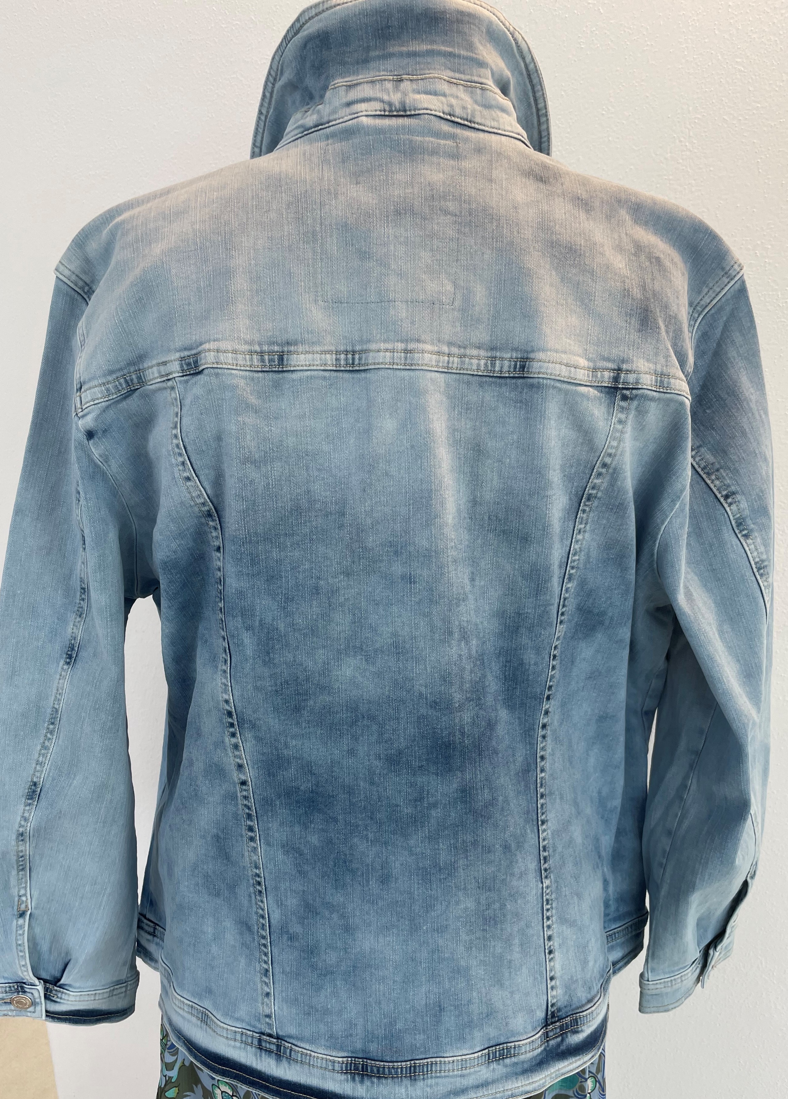 Via appia světlá jeans bunda