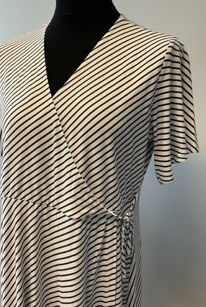 Kenny S zavinovací šaty jemný proužek