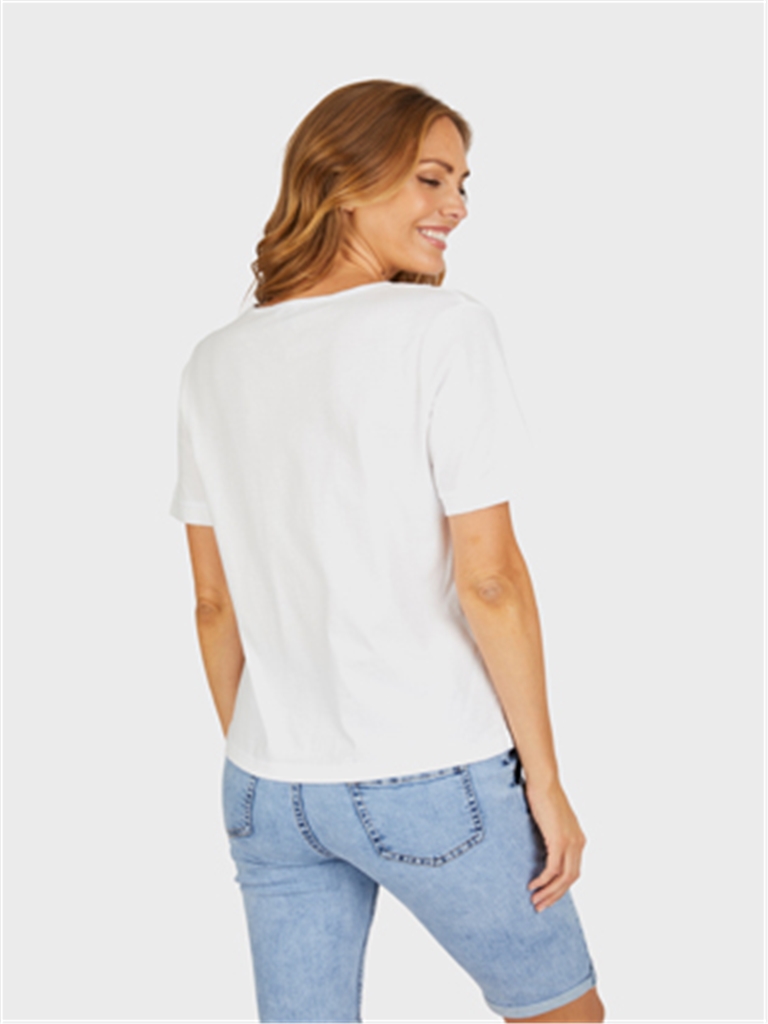 Navigazione barevné triko s potiskem