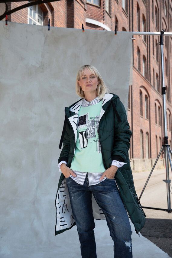 Kenny S tenký svetřík s potiskem