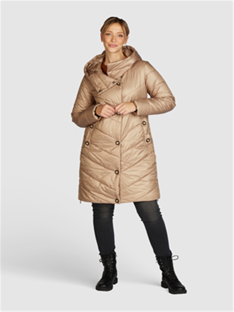 Navigazione prošívaný kabát camel