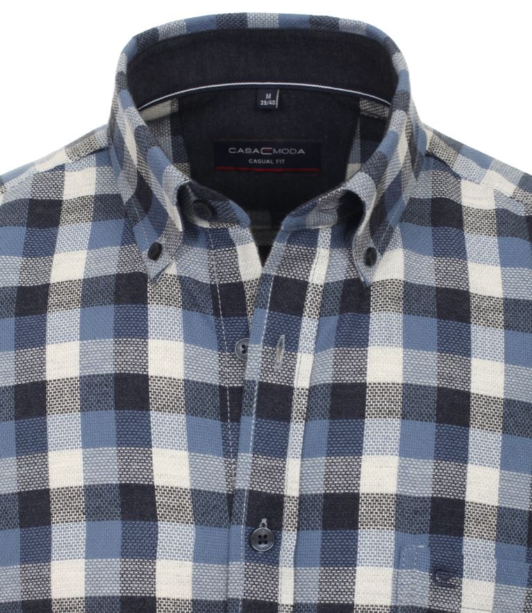 Casamoda flanelová kostkovaná košile