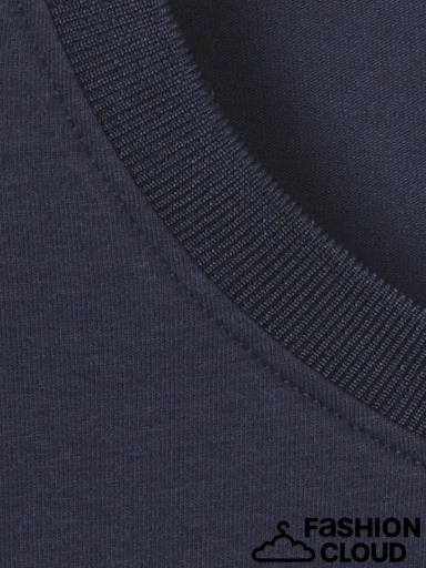 Via appia tmavě modré triko s dlouhým rukávem