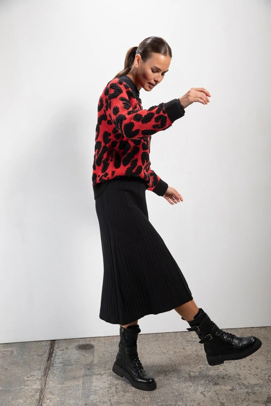 Kenny S černá úpletová sukně