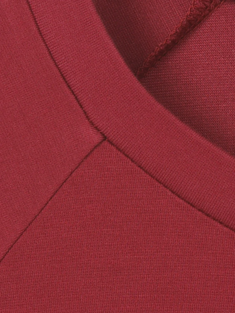 Via appia vínové triko 3/4 rukáv