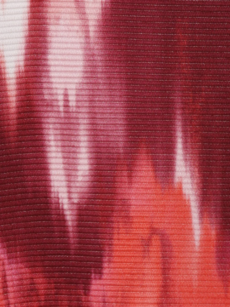 Via appia žíhané triko červené