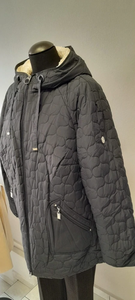 Dámská bunda grafitová až do vel.62