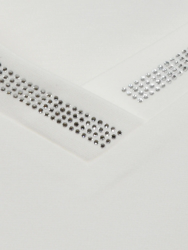 Via appia smetanové triko 3/4 rukáv