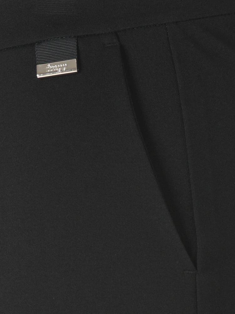 Frapp černé široké kalhoty