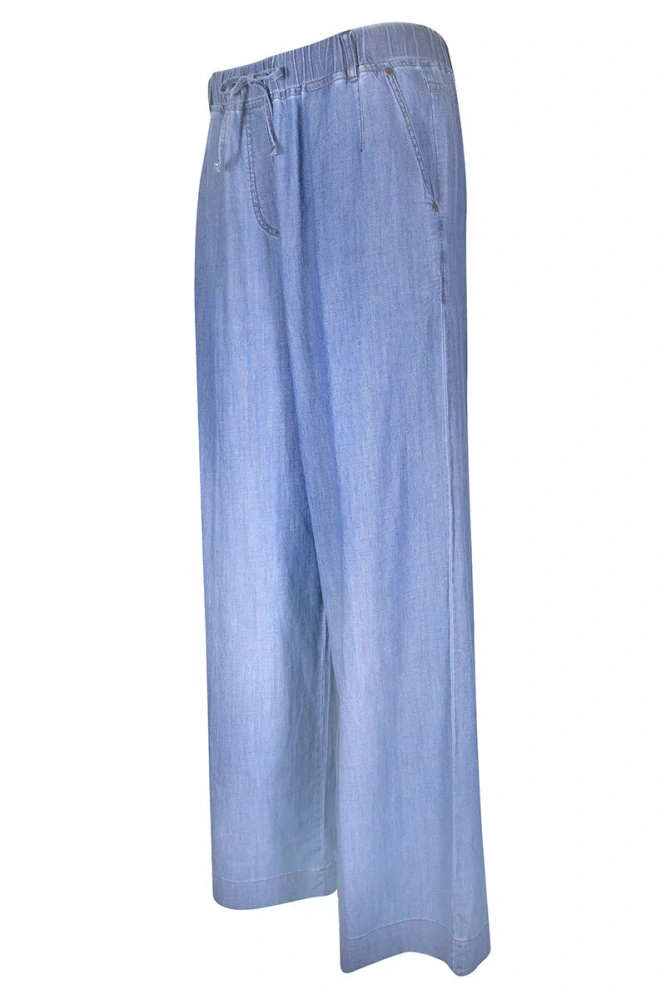 Kenny S široké kalhoty Lena denim