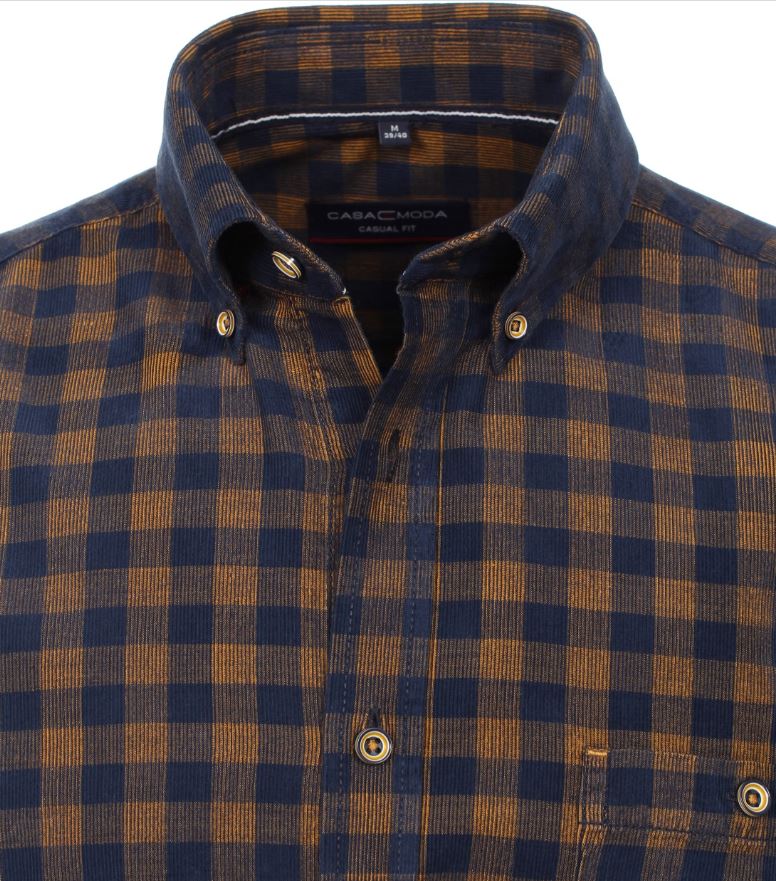 Casamoda manšestrová košile - kostka