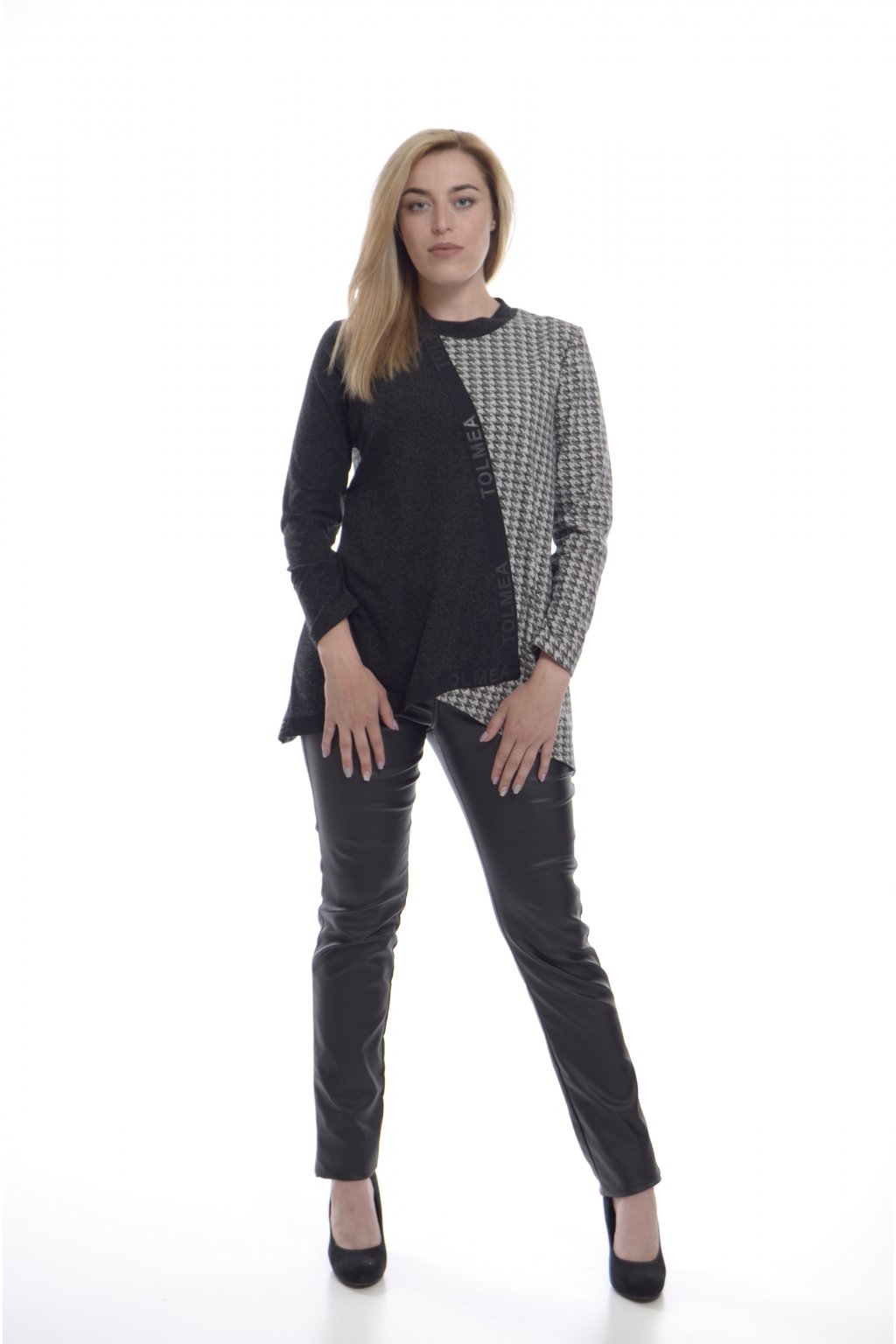 Halenka Vian šedobílá