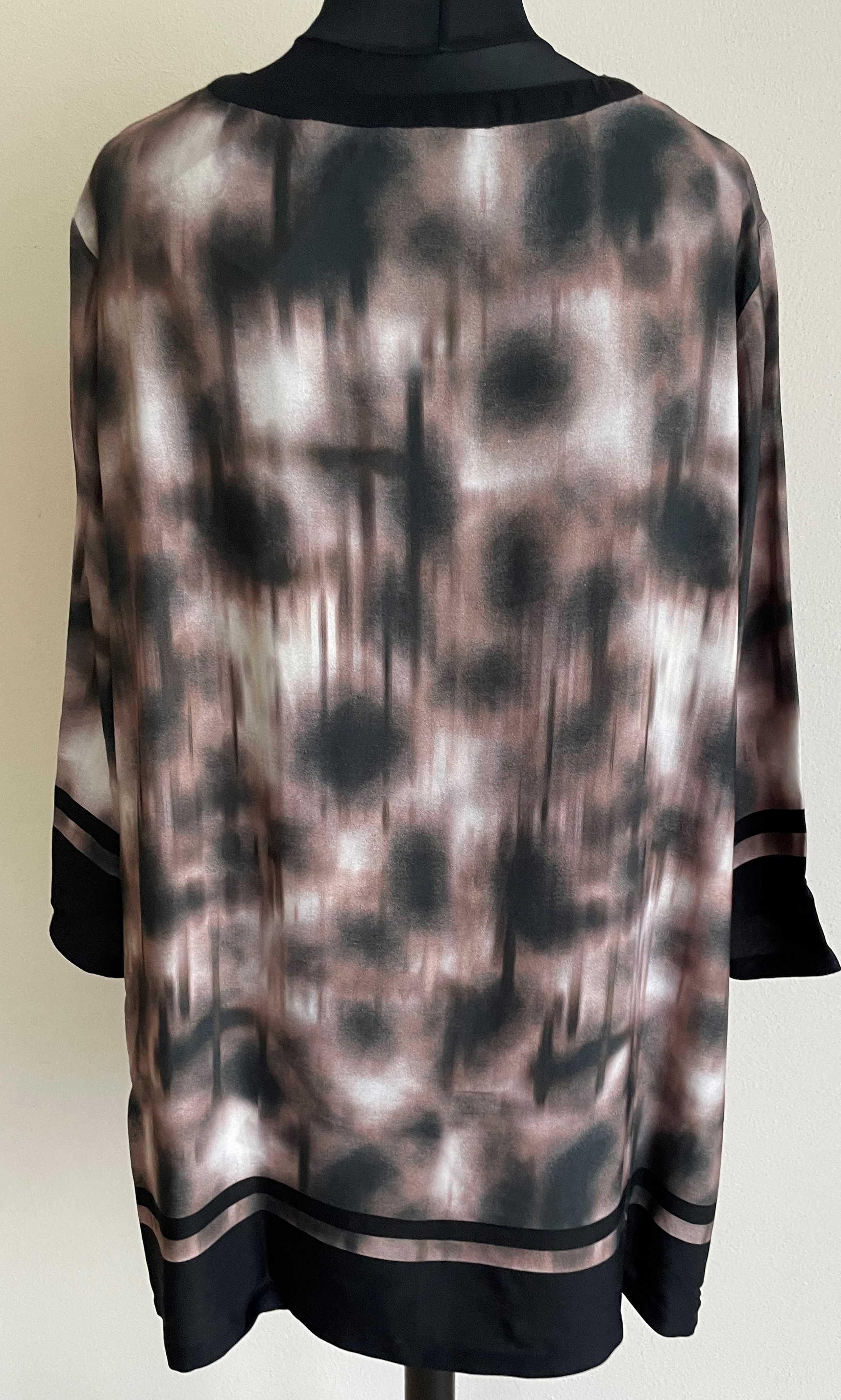 Via appia černo-hnědá halenka