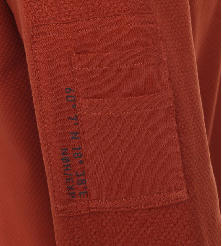 Casamoda cihlová mikina