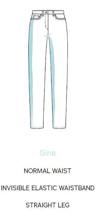 Zerres dámské jeans Gina nugát