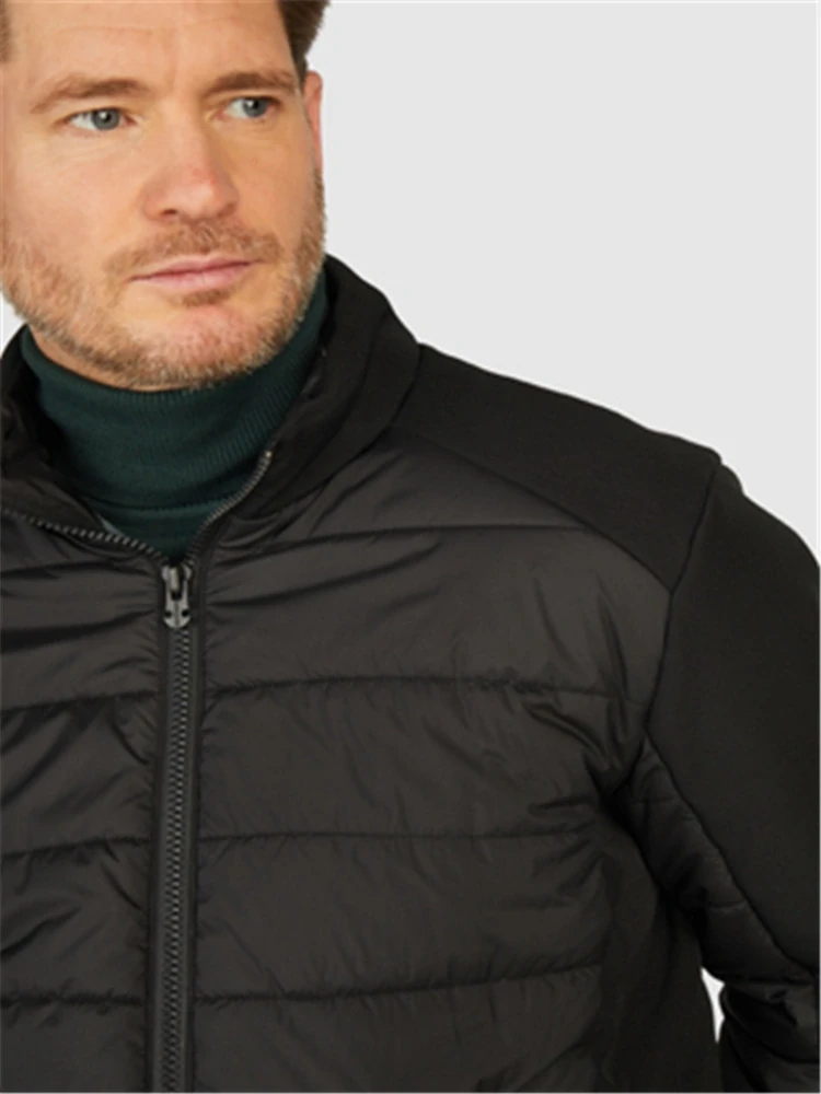 Navigazione pánská hybridní bunda černá