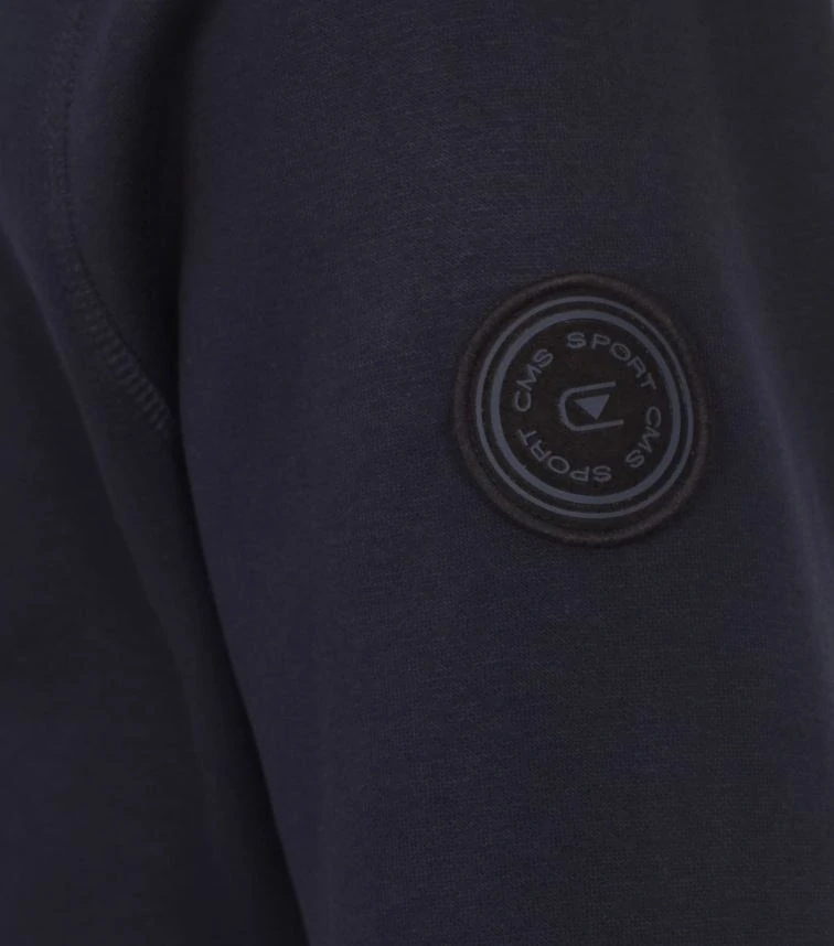 Casamoda tmavě modrá propínací mikina