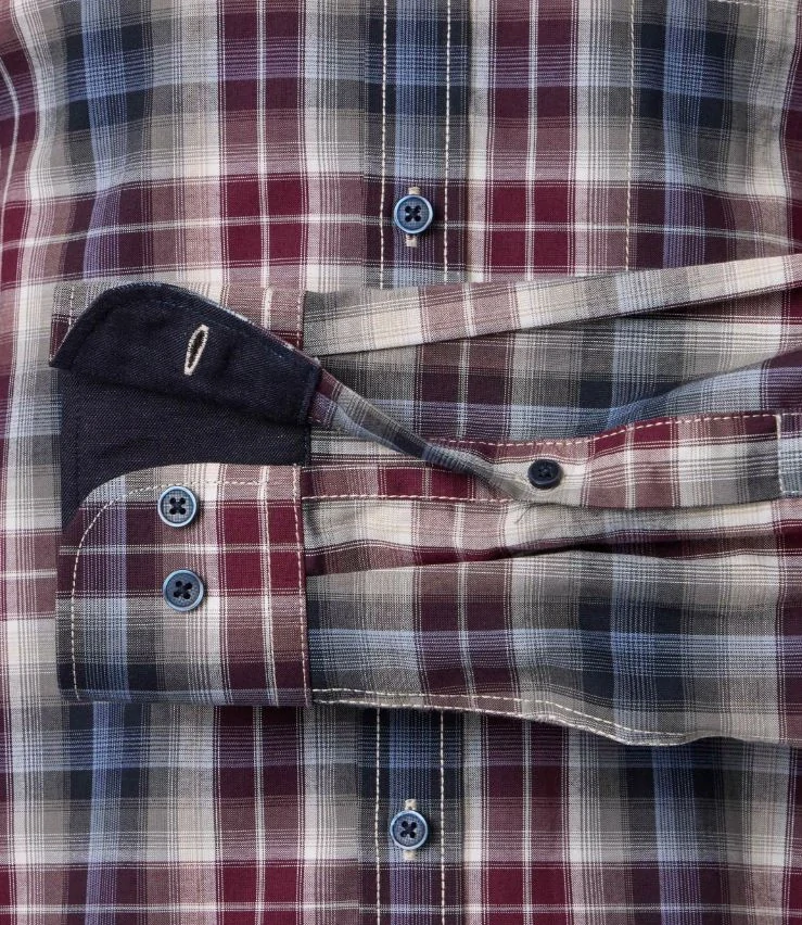 Casamoda pánská kostkovaná košile - až do vel. 7XL